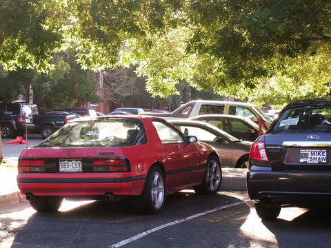 Old RX-7 (works sometimes)